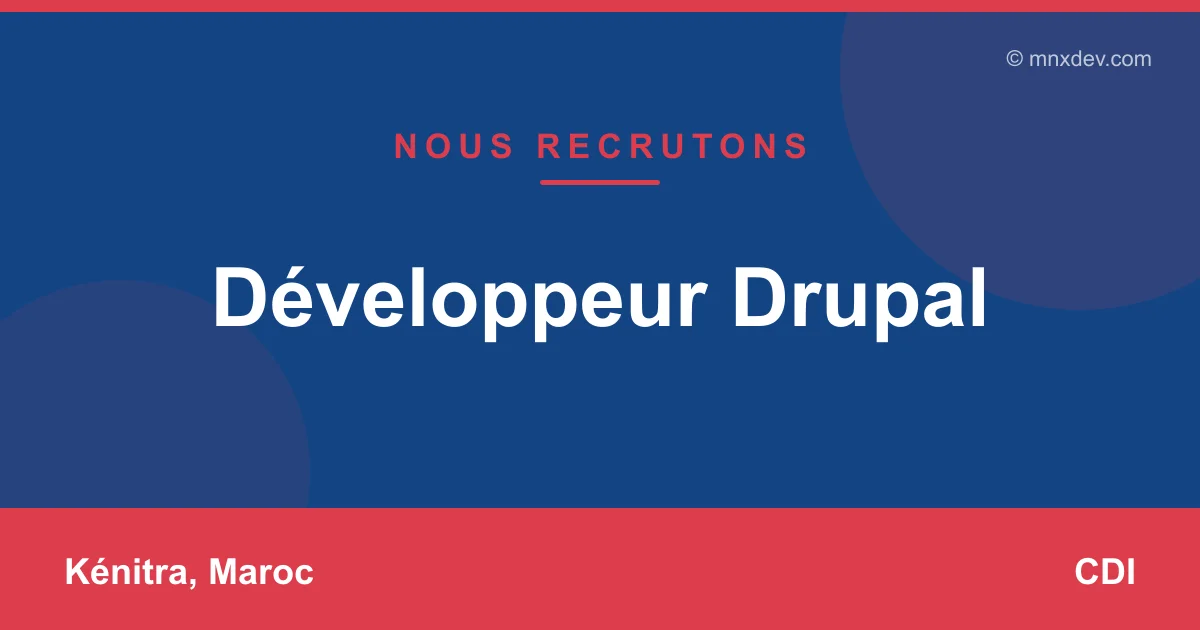 Développeur Drupal