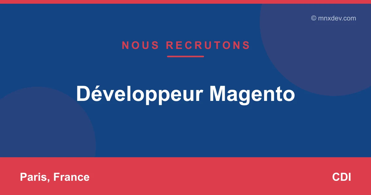 Développeur Magento