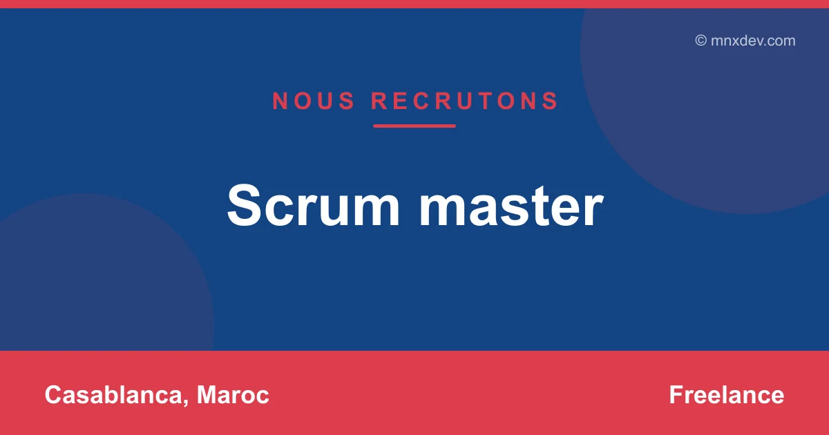 Scrum master